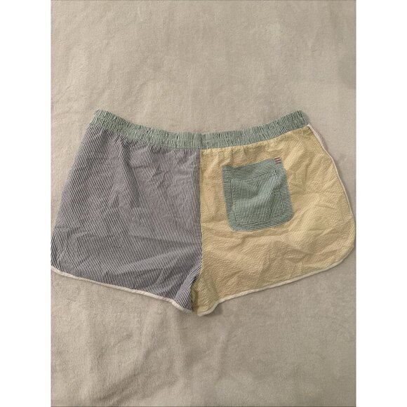 NWT Urban Outfitters BDG Women’s 3X Teagan Seersucker Shorts Colorful Patchwork - Picture 8 of 11